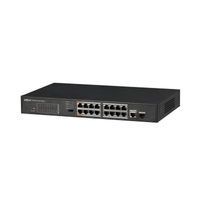 dh-pfs3117-16et-135 dahua switch poe 16 puertos  1 puerto gigabit