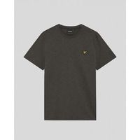 lyle  scott camiseta ts2401v fine slub t-shirt-w635 gunmetal para hombre