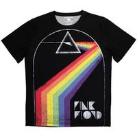 pink floyd tops y camisetas prism arch para mujer