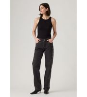 levis para mujer a1959-0092 jeans 501 90s negro 2730 casual algodon denim