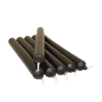Black Dinner Candles