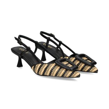Lodi Zapatos De Tacón Medio Mujer - Negro Talla 40