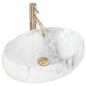 Lavabo Sobre Encimera Rea Linda Granit