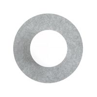 aplique de pared san gris