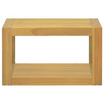 Armario De Baño De Pared | Mueble Pared Madera Maciza De Teca 60x45x35 Cm