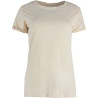noona camiseta t-noother beige para mujer