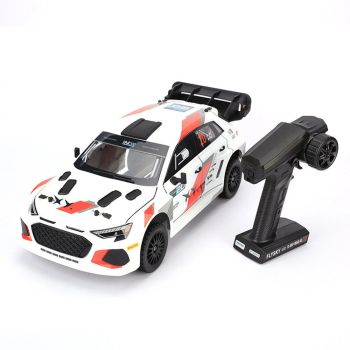 HOBBY PLUS RTR 1/10 2.4G 4WD Rally RC coche 70 km/h Licencia oficial Amortiguadores llenos de aceite, ajustables, sin es
