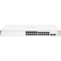 hpe instant on 1830 switch 24 puertos 12p clase 4 poe 2sfp 195w gestionado l2 gigabit ethernet 1u