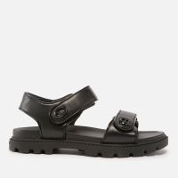 coach womens brynn leather sandals - uk 6