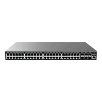 switch grandstream gwn7806p 48x gbe poe 6 sfp 10gbe 216gbps gestion l2 rack