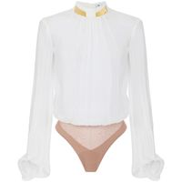 elisabetta franchi blusa cb00766e2-360 para mujer