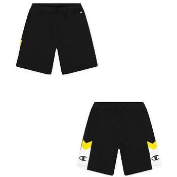 Champion Short Shorts Color Block Noir para hombre