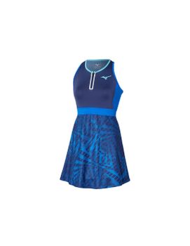 Vestido de Padel Mizuno Mugen Dress Mujer Azul