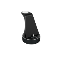 base carga tooq tqcd02l para apple watch  iphone color negro