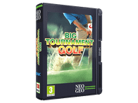 cartucho juego retro neo geo big tournament golf