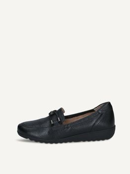 CAPRICE Slipper, black, made of Leather, Size 38
