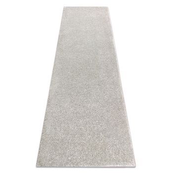 Alfombra De Pasillo Santa Fe Crema 031 Llanura Color Sólido 110x330 Cm