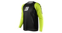 maillot de manga corta shot neo defender negro   amarillo