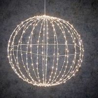 bola decorativa 400 led 50cm para interior y exterior