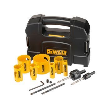 Dewalt Dt90354-qz - Juego De 11 Piezas De Coronas Bi-metal