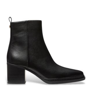 Michael Kors para mujer. 40F5LXME5L Botines de piel Lex negro (37), 3 a 5cm, Cremallera, Casual