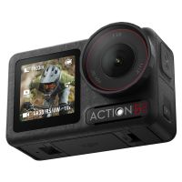 dji osmo action 5 prorrcamara de accion 4k sensor 113 video 4k120fps estabilizacion y seguimiento de objetivos 2 pantallas oled pack essential