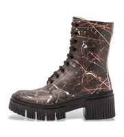 art para mujer 11375f126003esp botines de piel 1375f negro 37 3 a 5cm cordones cremallera casual