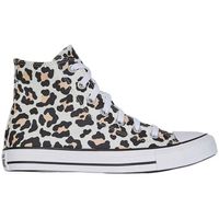 converse deportivas moda baskets chuck taylor all star hi imprime leopard para mujer
