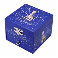 caja de musica cubo fosforescente - sophie la jirafa