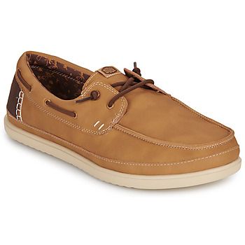 HEYDUDE Zapatos Harbor Lo Classic Bone Brown/Multi para hombre