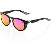 100 slent - polished black - purple multilayer mirror lens