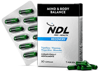ndl pro-health mind  body balance triptofano con magnesio y vitamina b6 30 capsulas