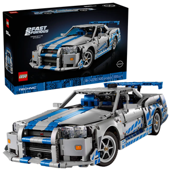 LEGO LEGO Technic Nissan Skyline GT-R R34 2 Fast 2 Furious (42210)