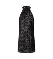 pepe jeans para mujer pl953646 vestido corto allison negro s casual fiesta nylon sin mangas  tirantes