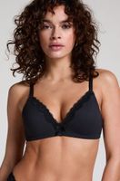 hunkemoller sujetador preformado sin aros lola negro