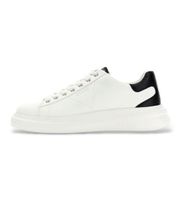 guess para hombre fmtel4lea12 zapatillas elba blanco 43 plano cordones casual