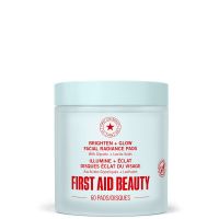 first aid beauty brighten  glow facial radiance pads 60 count