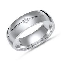 exclusivo anillo de plata 925 con circonita 6mm