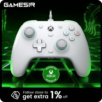 GameSir G7 SE: mando para juegos de Xbox, con conexión por cable, compatible con Xbox Series X, Xbox Series S y Xbox One, y con joystick de efecto Hall.