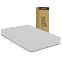 colchon de muelles ensacados - dormitorio - tejido tecnico y espuma - blanco 160x200x23cm
