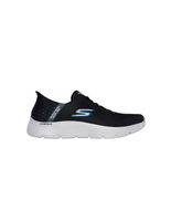 zapatillas skechers slip-ins go walk flex - hands hombre negro