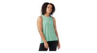 camiseta de tirantes smartwool active  p  strong  ultralite  strong   p para mujer verde