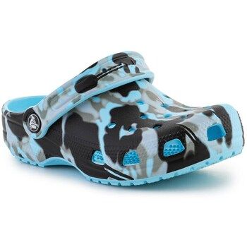 Crocs Zuecos Classic Spray Camo Clog Kids para niño