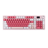 epomaker  aula f99 max version de marca compartida teclado mecanico inalambrico tri-modo con diseno ansi us al 96 software personalizado y 8000mah