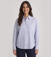 weekend max mara para mujer 2625116052650 camisa wkdovatta 36 azul casual algodon manga larga