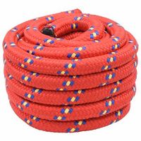 cuerda para barco 6 mm 10 m rojo vidaxl