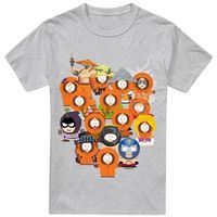 south park camiseta many faces of kenny para hombre