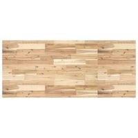 encimera tocador bano madera acacia sin tratar 140x60x4 cm vidaxl