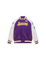 chaqueta mitchell  ness los angeles lakers