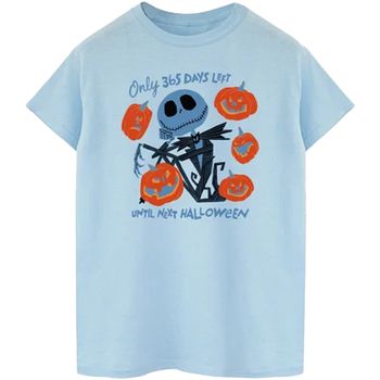Nightmare Before Christmas Camiseta manga larga Only 365 Days Left Until Next Halloween para mujer